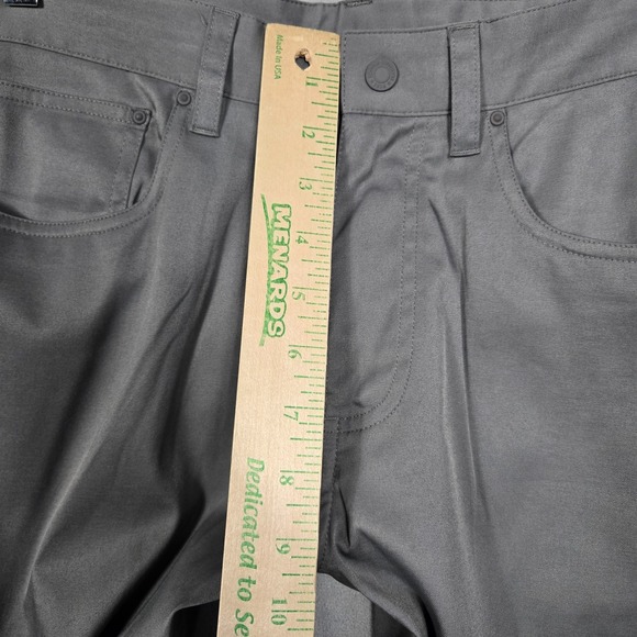 Brooks Brothers 5-Pocket performance Pants Men 34x30 gray stretch - Picture 6 of 9